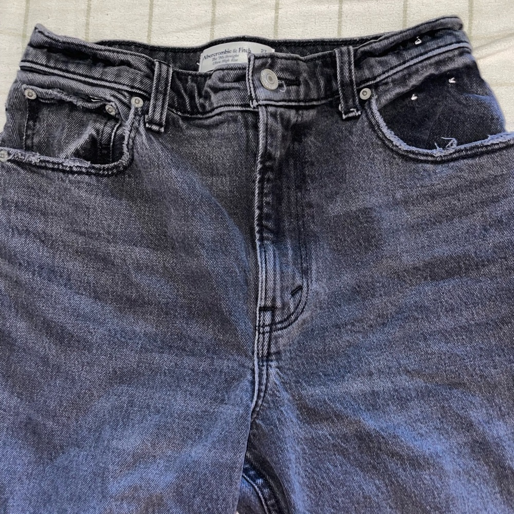 Abercrombie & Fitch Men's Black Jeans